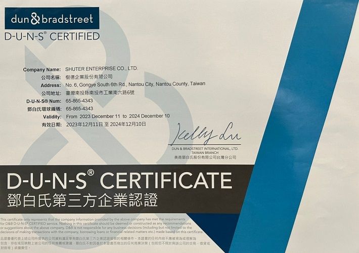 Сертификация D-U-N-S